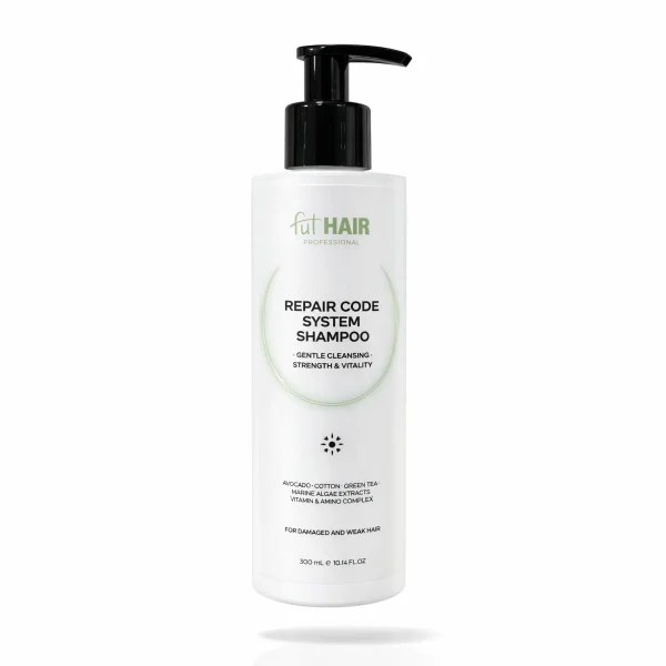 Фото - FutHAIR Repair Code Shampoo Відновлюючий шампунь для пошкодженого волосся