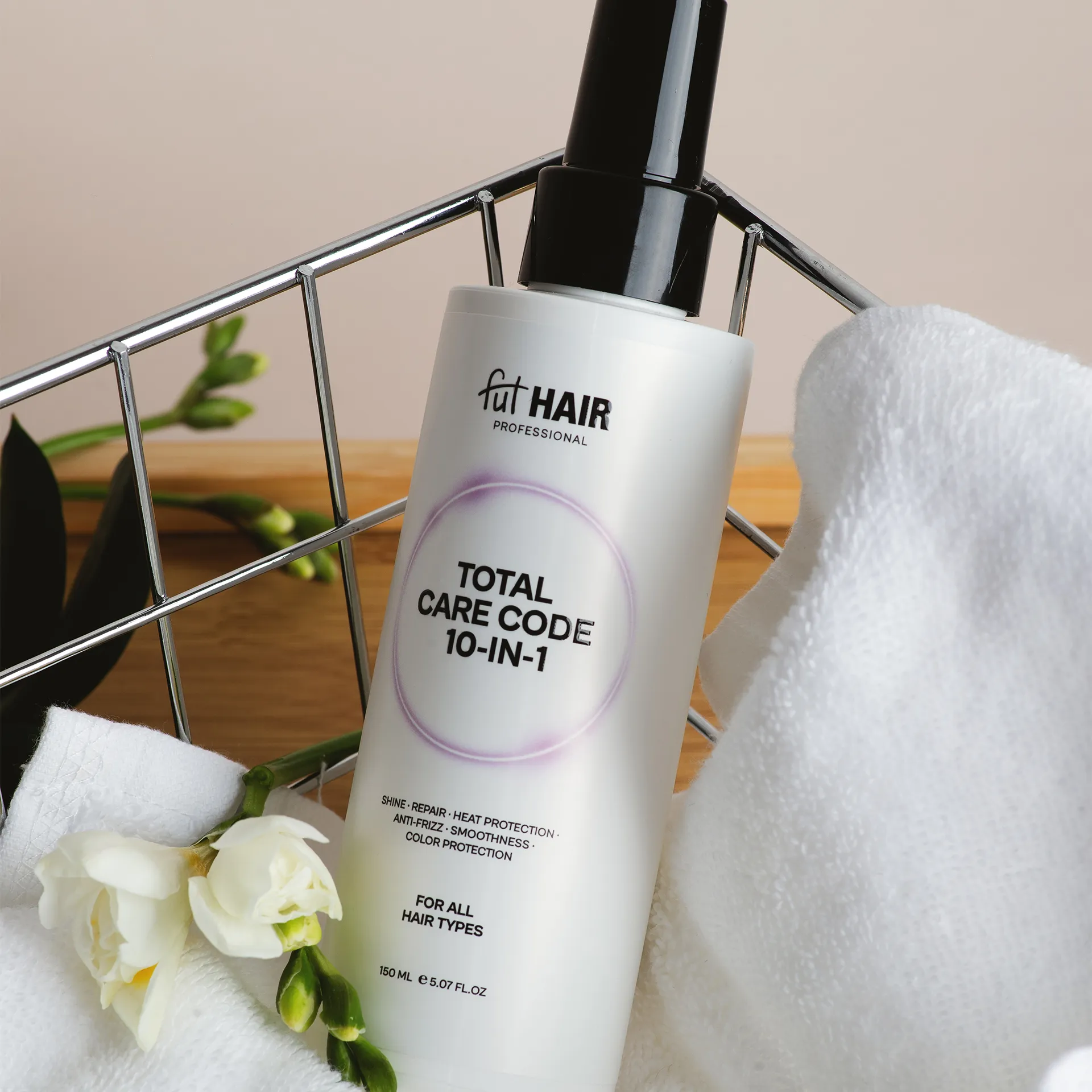 FutHAIR Total Care Code 10-in-1 Багатофункціональний догляд 10-в-1 для захисту та відновлення волосся